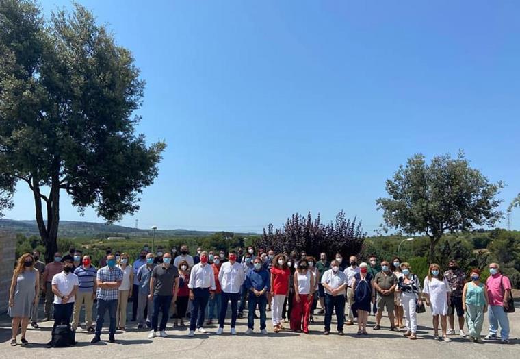 Els representants socialistes de l’Alt Penedès-Garraf . Eix