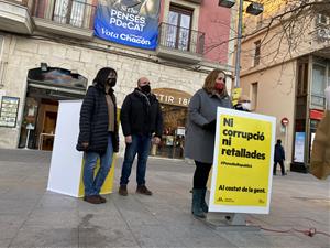 ERC Alt Penedès situa el pla per la recuperació amb enfortir els serveis públics i rebutja les retallades i la corrupció. ERC