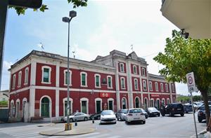 Estació del ferrocarril de Vilafranca del Penedès. MARIA ROSA FERRE