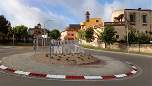 Finalitzen les obres d’arranjament i de millora estètica de les rotondes d’Olèrdola. Ajuntament d'Olèrdola