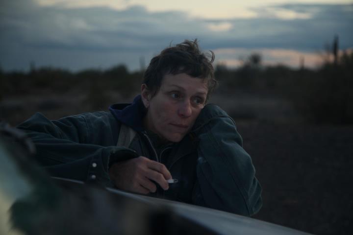 Frances McDormand al film 'Nomadland'. Dimecres 24 de març de 2021. 20th Century Studios