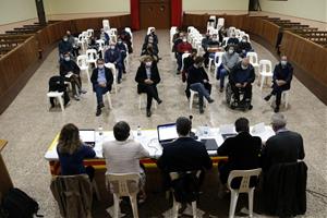 Front comú d'alcaldes de Ponent, Tarragona i el Penedès contra la MAT que surt del Baix Cinca. ACN