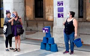 Homenatge de la Frontissa a la manifestació de les galledes. Eix