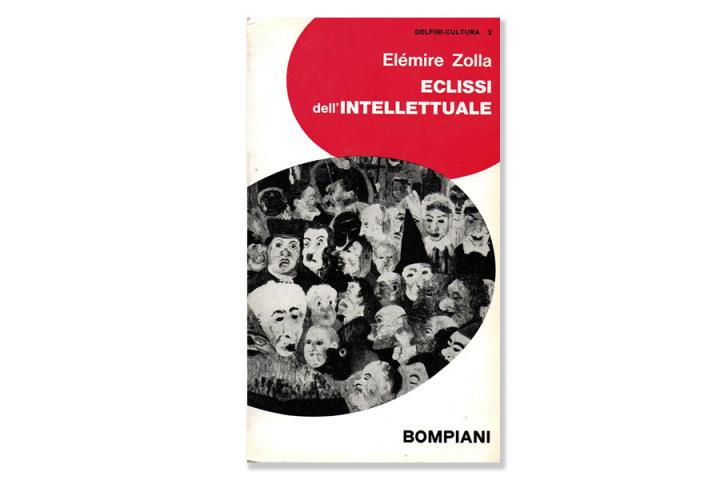 Imatge coberta 'Eclissi dell'intellettuale', d'Elémire Zolla. Eix