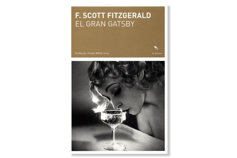 Imatge de la coberta de 'El gran Gatsby' de F. Scott Fitzgerald. Eix