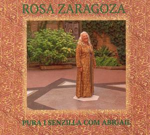 Imatge de la coberta del CD 'Pura i senzilla com Abigail', de Rosa Zaragoza. Eix