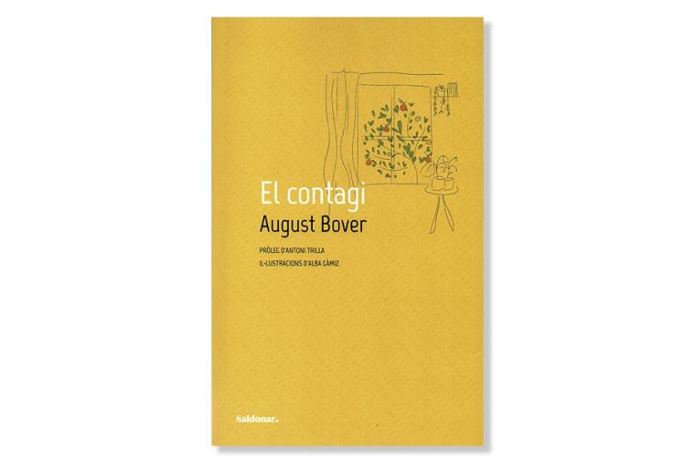 Imatge de la coberta 'El contagi', d'August Bover. Eix