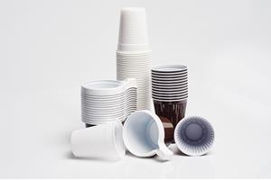 Imatge de productes d'un sol ús fets amb plàstic. Comissió Europea