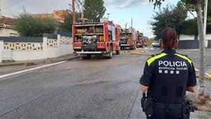 Incendi sense ferits en un habitatge de Cubelles 