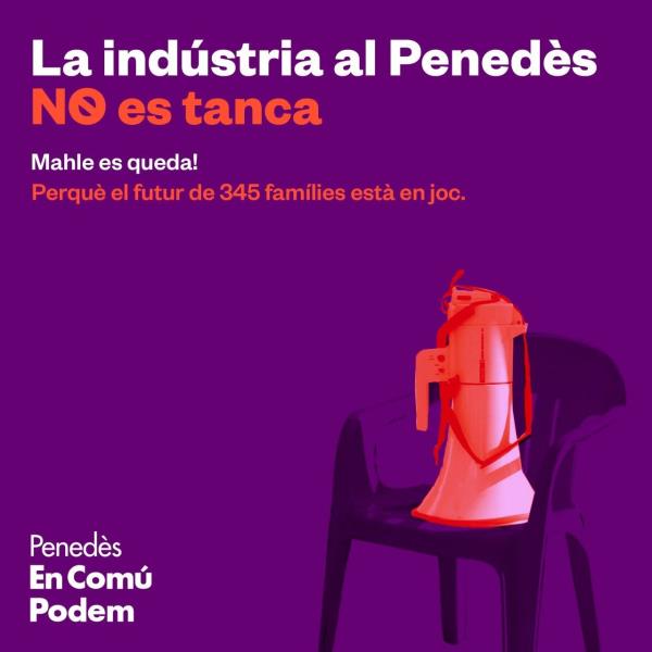 Inversió i modernització perquè: el Penedès no es tanca!. EIX