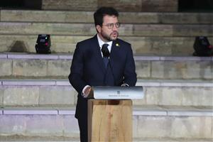 Josefina Castellví i Arcadi Oliveres, guardonats amb la Medalla d'Or de la Generalitat en un acte al Vendrell