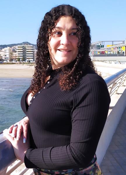 La calafellenca Lina Mulero, portaveu de la Plataforma Transforma la Salut. EIX