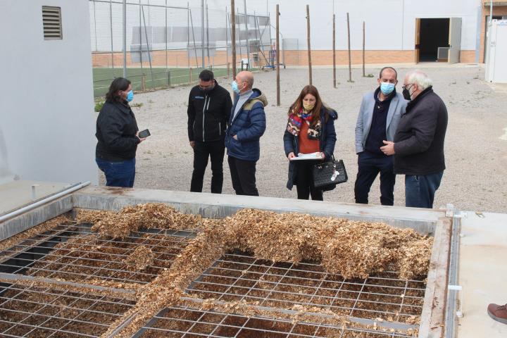 La caldera de biomassa de Sant Martí Sarroca és un exemple d’energia sostenible. Ajt Sant Martí Sarroca