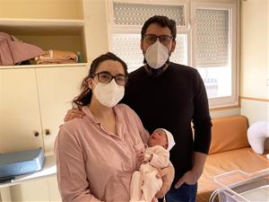 La Claudia, primera nadó nascuda al Garraf aquest any 2021. CSAPG