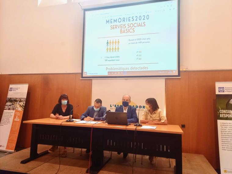 La crisi de la covid-19 augmenta la complexitat dels casos que arriben als Serveis Socials de Vilafranca. Ajuntament de Vilafranca