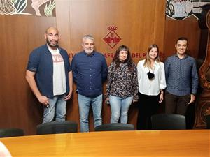 La festa major de Vilafranca 2022 ja té els cinc administradors. Ajuntament de Vilafranca