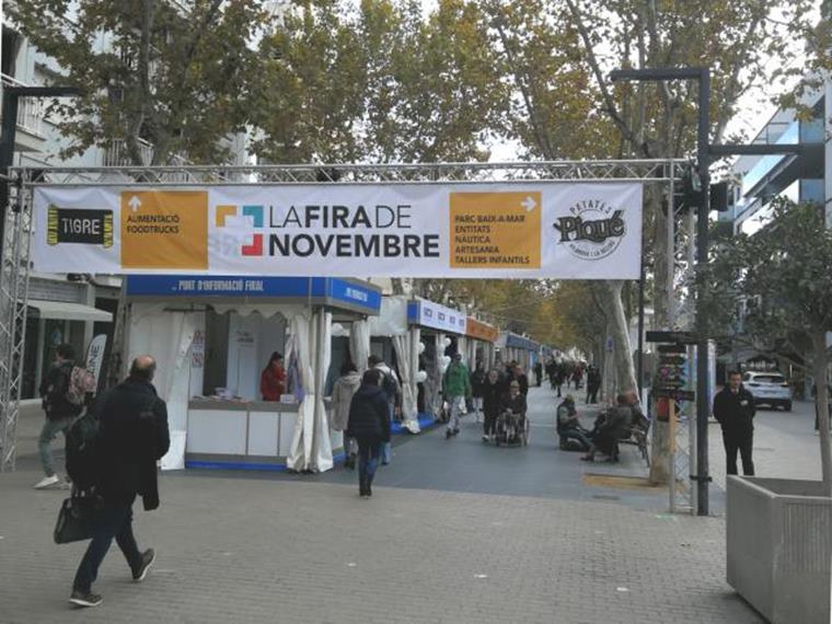 La Fira de Novembre 2021 tindrà un format telemàtic, estands tradicionals al carrer i activitats diverses. Ajuntament de Vilanova