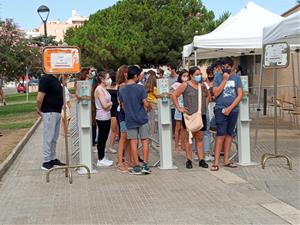 La marató de vacunació a Sitges tanca amb 309 vacunes administrades. Ajuntament de Sitges