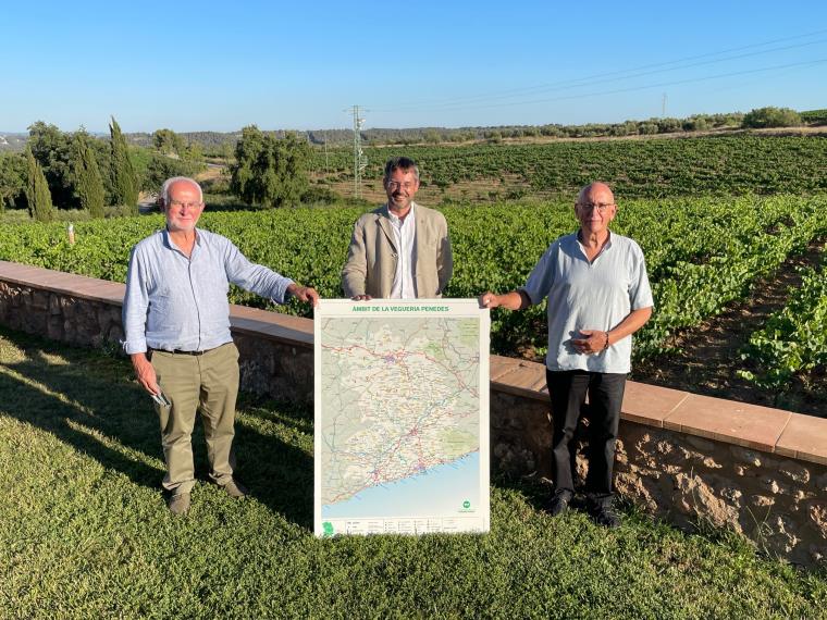 La plataforma Vegueria Penedès es reforça a les quatre comarques i reclama al nou delegat més competències. EIX