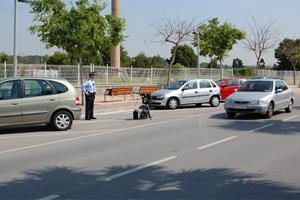 La policia detecta 219 infraccions en el darrer control de velocitat a Sant Pere de Ribes. Ajt Sant Pere de Ribes