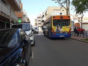 La setmana vinent començaran les obres d'ampliació de la vorera del carrer del Forn de Vidre de Vilanova. Ajuntament de Vilanova