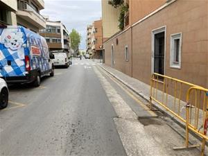 La setmana vinent començaran les obres d'ampliació de la vorera del carrer del Forn de Vidre de Vilanova