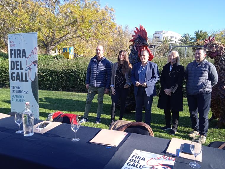 La tradicional Fira del Gall de Vilafranca celebra la seva 357ena edició tornant al Parc de Sant Julià. Ramon Filella