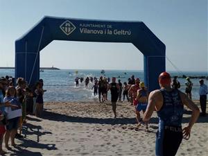 La Triatló de Vilanova i la Geltrú el dia 12 de setembre amb canvis en l'organització. Ajuntament de Vilanova