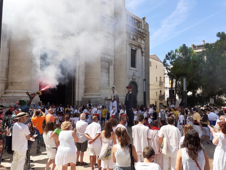 L’Ajuntament de Vilanova i la Geltrú valora positivament el resultat de la Festa Major 2021. Ajuntament de Vilanova