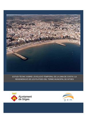 L’Ajuntament posa sobre la taula dos estudis de les platges de Sitges. Ajuntament de Sitges