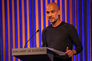 L'entrenador Pep Guardiola. ACN / Pilar Tomás