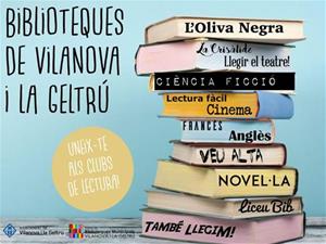 Les biblioteques de Vilanova obren una nova temporada amb l'estrena d'un club de lectura per a joves. Ajuntament de Vilanova