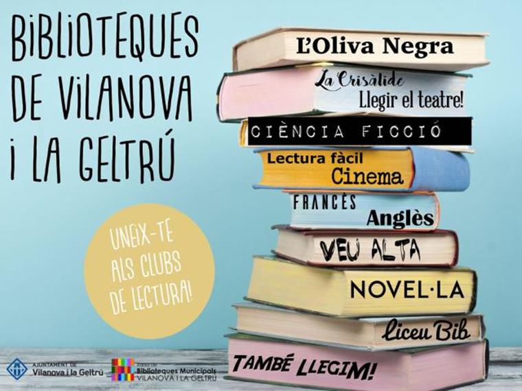 Les biblioteques de Vilanova obren una nova temporada amb l'estrena d'un club de lectura per a joves. Ajuntament de Vilanova