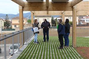 Les obres de la biblioteca de Sant Martí Sarroca entren a la recta final