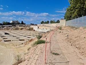 Les obres del polígon Masia Barreres . Ajuntament de Vilanova