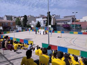 L’escola Les Roquetes inaugura les seves instal·lacions de Pati 14. Ajt Sant Pere de Ribes