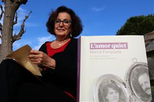 L'escriptora vilanovina Mercè Foradada acaba de publicar 'L'amor quiet' (Saldonar)