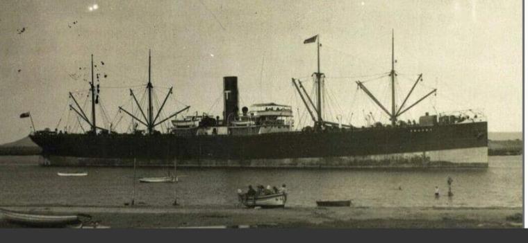 Localitzen a la costa de Vilanova i la Geltrú un vaixell de vapor britànic enfonsat durant la primera Guerra Mundial. Àngel Caballero