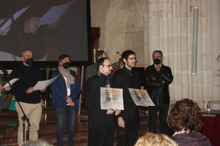 L’organista vilafranquí Berenguer Montserrat, primer premi del concurs de Burgos. EIX