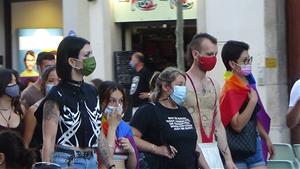 Manifestació a Vilanova contra l'assassinat del Samuel a Galícia