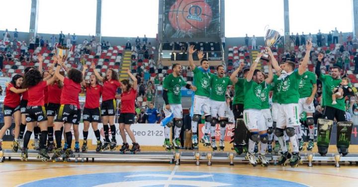 Manlleu i Liceo s'emporten la Copa de la Reina i la del Rei. Manuel Boutureira - RFEP