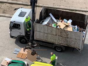 Més de 500 trucades i un miler de recollides en el primer mes del nou sistema de voluminosos a Vilanova. Ajuntament de Vilanova