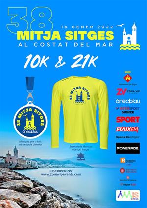 Mitja Marató i el Quart de Marató de Sitges