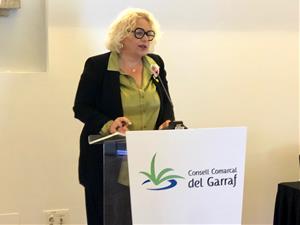 Mònica Gallardo, nova presidenta del Consell Comarcal del Garraf en substitució d'Abigail Garrido. EIX