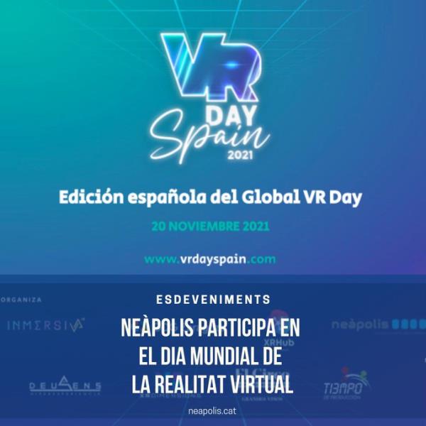 Neàpolis participa en l'organització del Dia Mundial de la Realitat Virtual. EIX