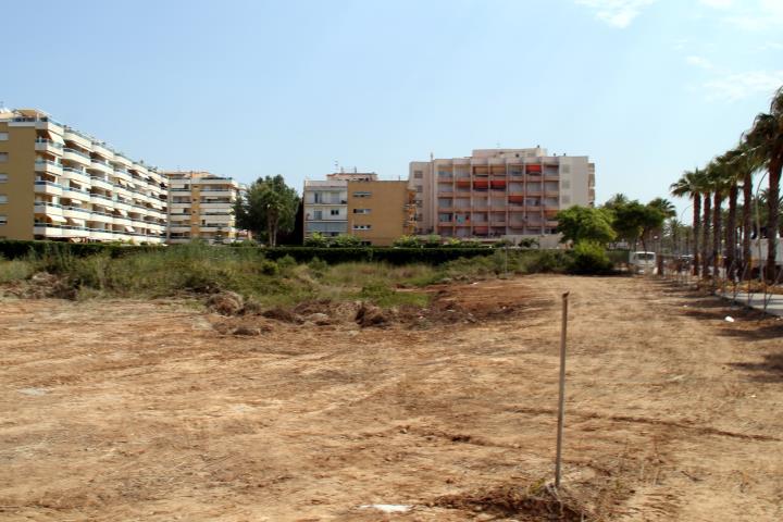 Nou aparcament dissuassiu a la zona d'Adarró. Ajuntament de Vilanova