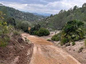 Olivella inicia les obres per arranjar quatre camins municipals per prevenir incendis forestals