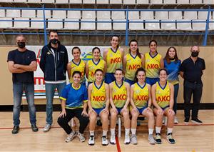 Plantilla del Sènior Femení CNB Vilanova AKO . Eix