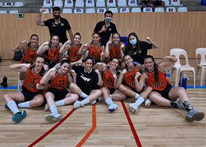 Plantilla del sènior femení del AB Vendrell. Eix