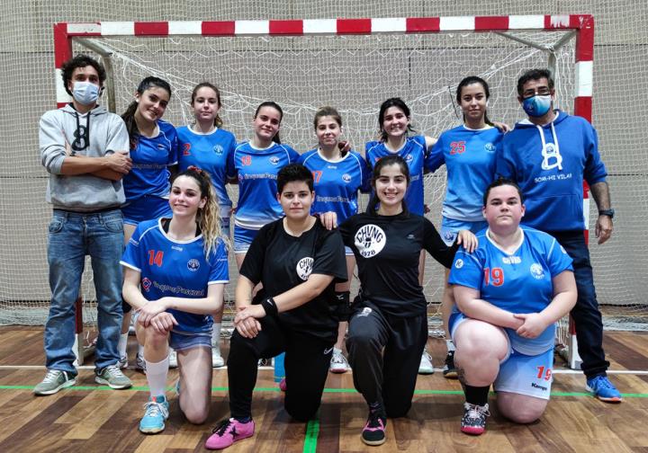 Plantilla del Sènior Femení del CHVNG . Eix